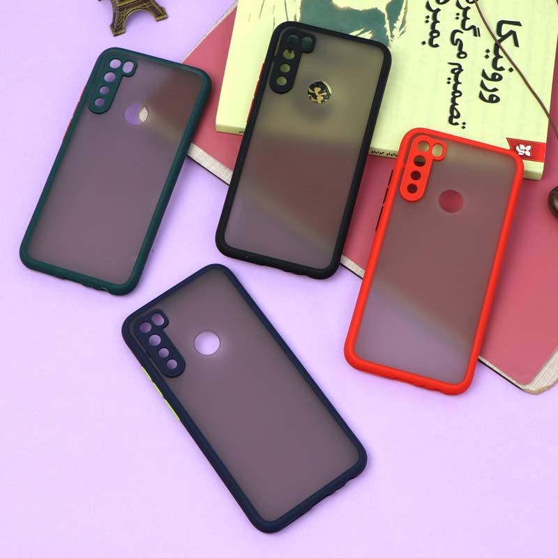 قاب PC مات محافظ لنز دار Xiaomi Redmi Note 8
