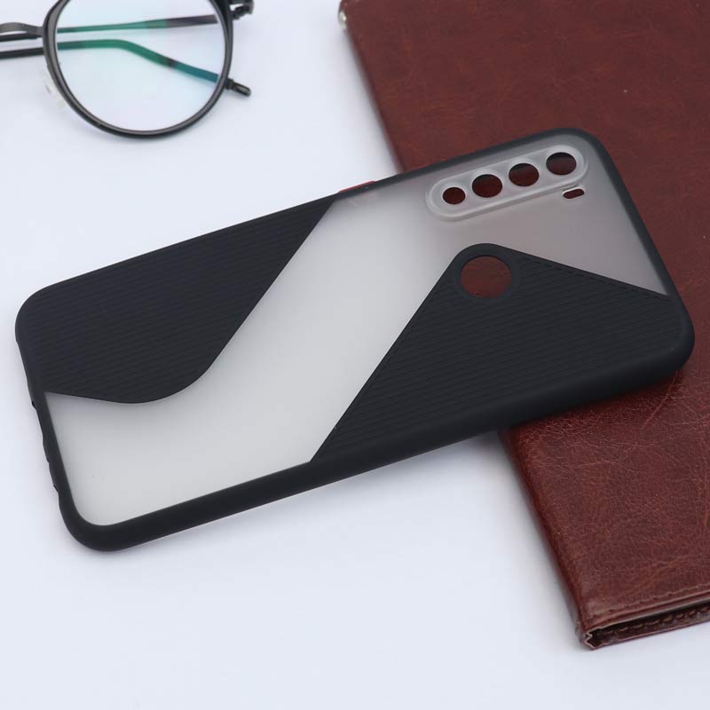 قاب PC مات طرح S محافظ لنز دار Xiaomi Redmi Note 8
