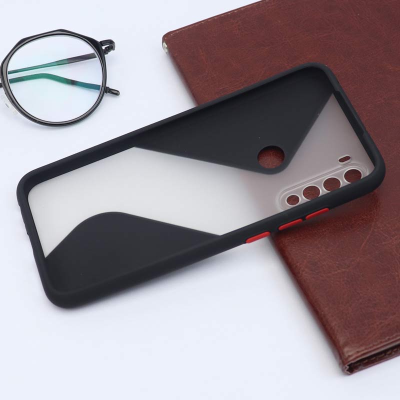 قاب PC شیائومی Redmi Note 8 طرح S پشت مات محافظ لنزدار