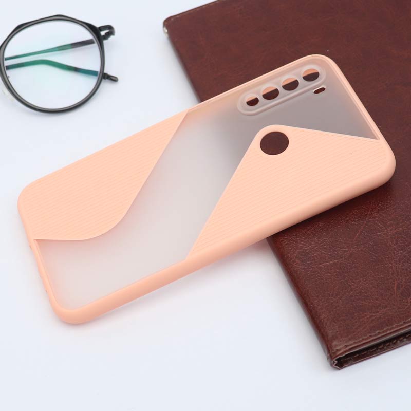 قاب PC شیائومی Redmi Note 8 طرح S پشت مات محافظ لنزدار