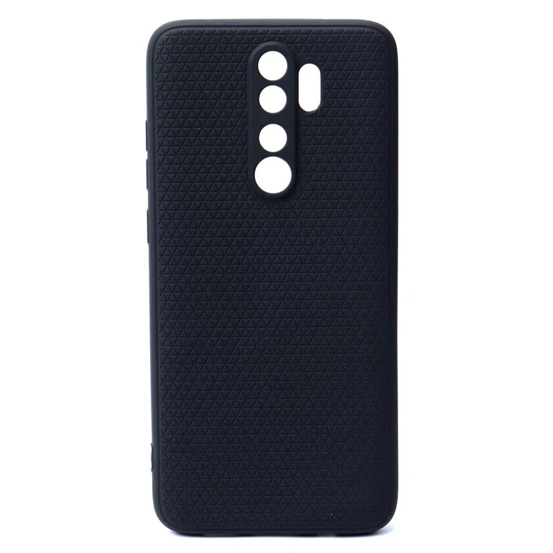 قاب ژله ای شیائومی Redmi Note 8 Pro شطرنجی محافظ لنزدار مشکی