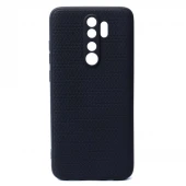 قاب ژله ای شیائومی Redmi Note 8 Pro شطرنجی محافظ لنزدار مشکی