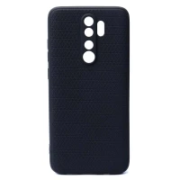 قاب ژله ای شطرنجی محافظ لنز دار Xiaomi Redmi Note 8 Pro مشکی