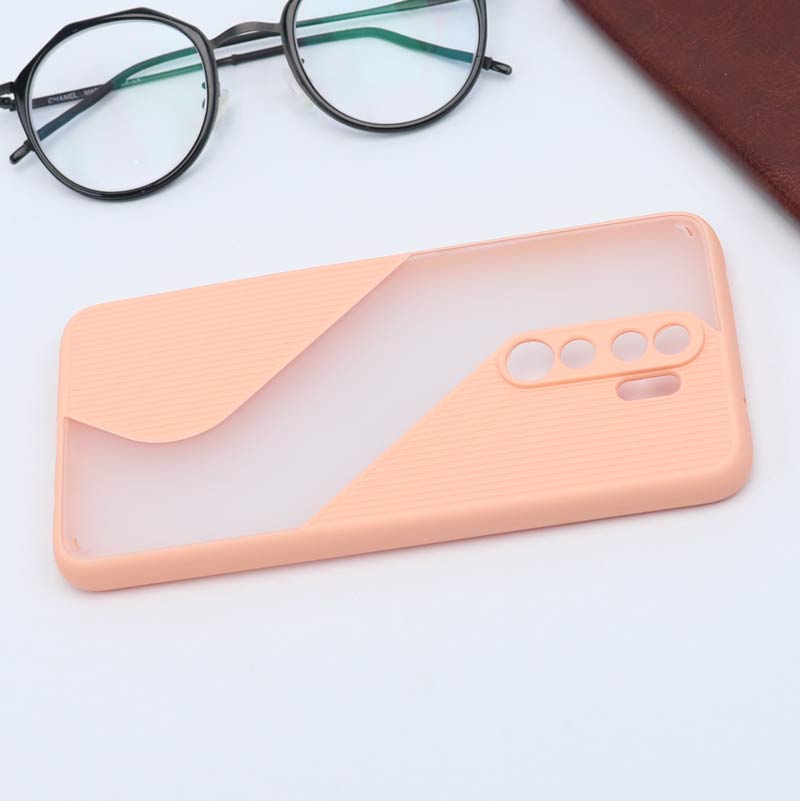 قاب PC شیائومی Redmi Note 8 Pro طرح S پشت مات محافظ لنزدار