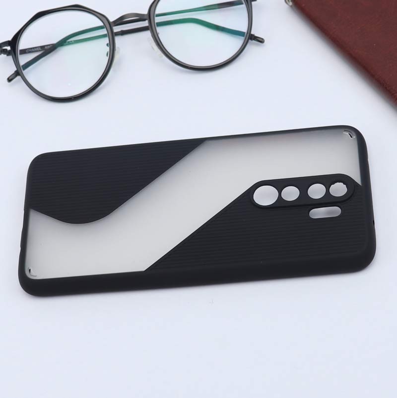 قاب PC مات طرح S محافظ لنز دار Xiaomi Redmi Note 8 Pro