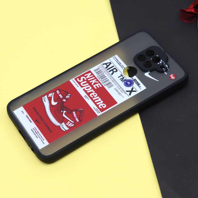 قاب PC مات طرحدار Xiaomi Redmi Note 9 کد9