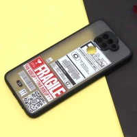 قاب PC مات طرحدار Xiaomi Redmi Note 9 کد10