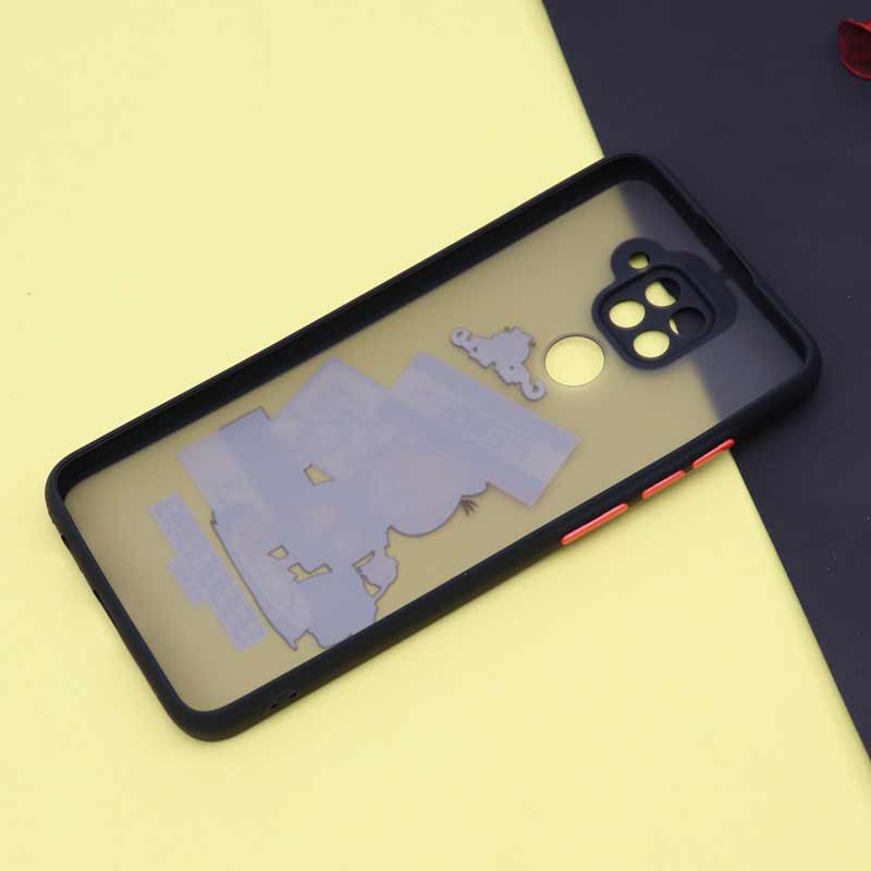 قاب PC مات طرحدار Xiaomi Redmi Note 9 کد5
