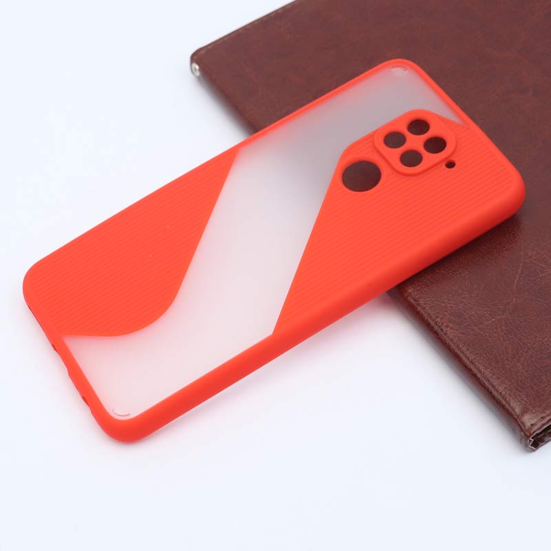 قاب PC شیائومی Redmi Note 9 طرح S پشت مات محافظ لنزدار