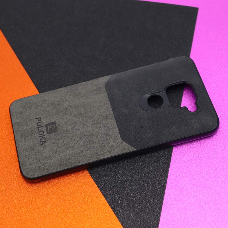 قاب چرمی دوتیکه PULOKA شیائومی Redmi Note 9