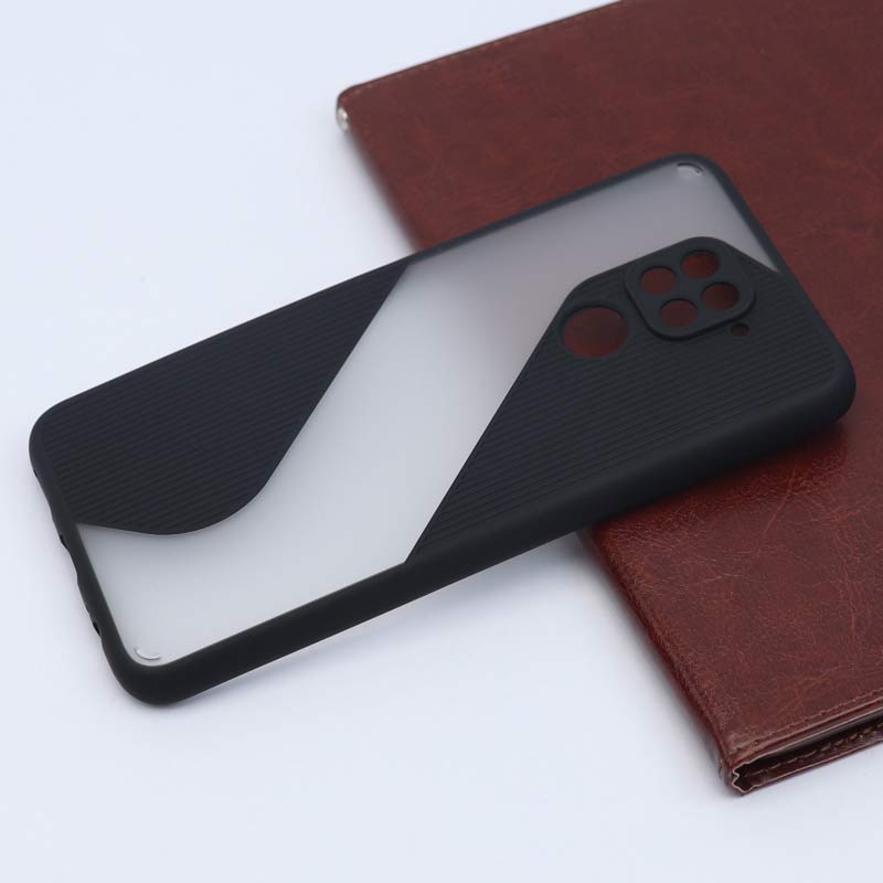 قاب PC مات طرح S محافظ لنز دار Xiaomi Redmi Note 9