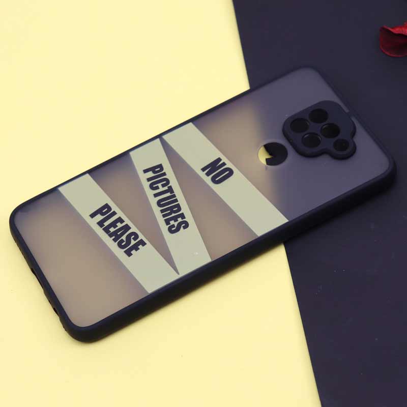 قاب PC مات طرحدار Xiaomi Redmi Note 9 کد6