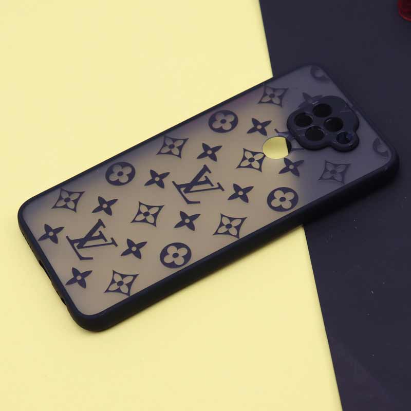 قاب PC مات طرحدار Xiaomi Redmi Note 9 کد1