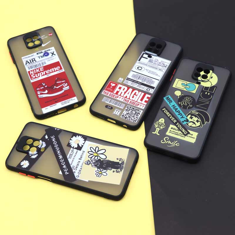قاب PC مات طرحدار Xiaomi Redmi Note 9S / Redmi Note 9 Pro کد2