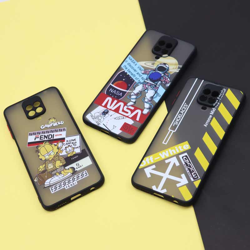 قاب PC مات طرحدار Xiaomi Redmi Note 9S / Redmi Note 9 Pro کد7