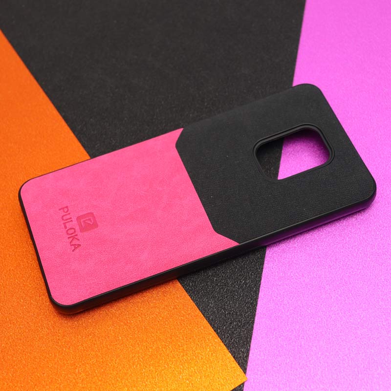 قاب چرمی دوتیکه PULOKA شیائومی Redmi Note 9s / Note 9 Pro
