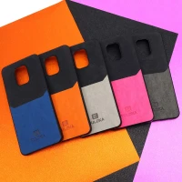 قاب چرمی دوتیکه PULOKA شیائومی Redmi Note 9s / Note 9 Pro
