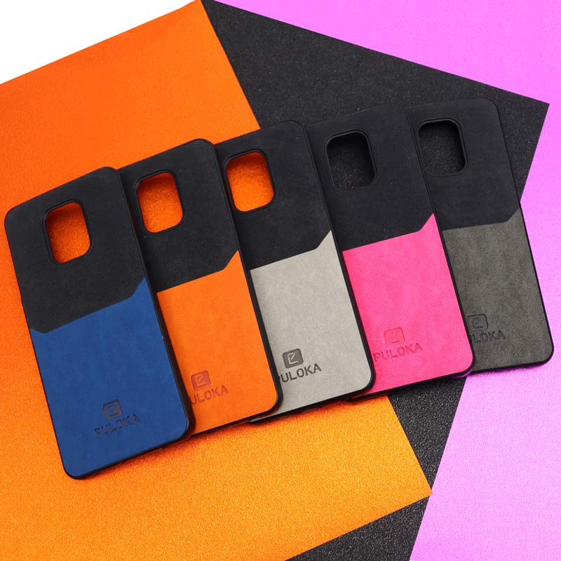 قاب چرمی دوتیکه PULOKA شیائومی Redmi Note 9s / Note 9 Pro