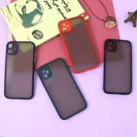 قاب PC مات محافظ لنز دار iPhone 11