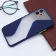 قاب PC آیفون iPhone 11 طرح S پشت مات محافظ لنزدار