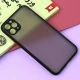 قاب PC مات محافظ لنز دار iPhone 11 Pro Max