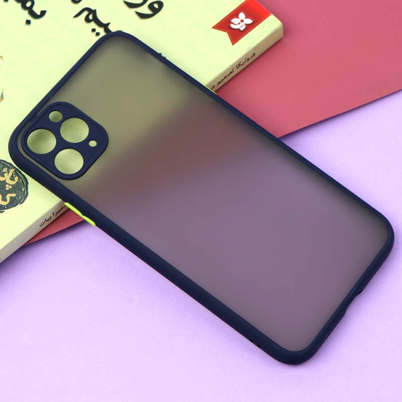 قاب PC مات محافظ لنز دار iPhone 11 Pro Max