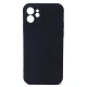 قاب ژله ای آیفون iPhone 12 شطرنجی محافظ لنزدار مشکی