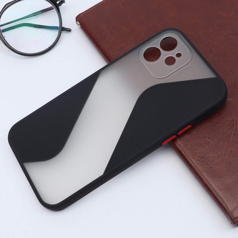 قاب PC مات طرح S محافظ لنز دار iPhone 12