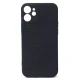 قاب ژله ای آیفون iPhone 12 Mini شطرنجی محافظ لنزدار مشکی