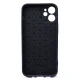 قاب ژله ای آیفون iPhone 12 Mini شطرنجی محافظ لنزدار مشکی