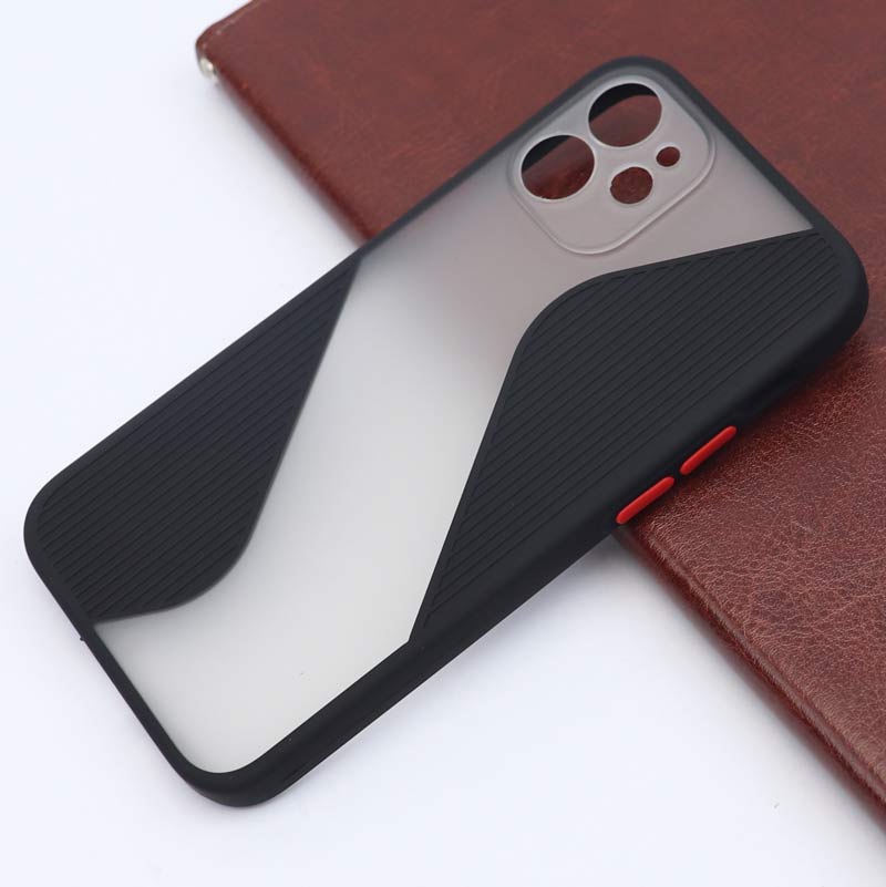 قاب PC مات طرح S محافظ لنز دار iPhone 12 Mini