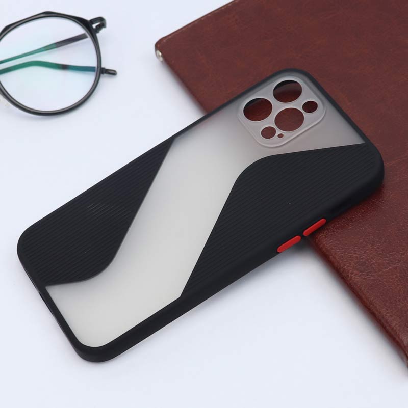 قاب PC مات طرح S محافظ لنز دار iPhone 12 Pro