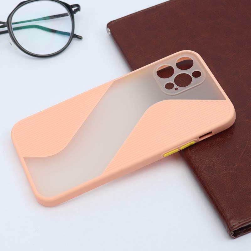 قاب PC آیفون iPhone 12 Pro طرح S پشت مات محافظ لنزدار