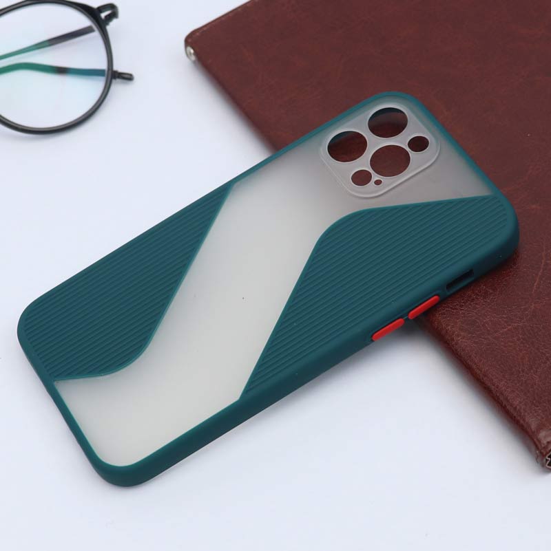 قاب PC مات طرح S محافظ لنز دار iPhone 12 Pro