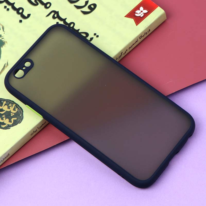 قاب PC مات محافظ لنز دار iPhone 6/6s