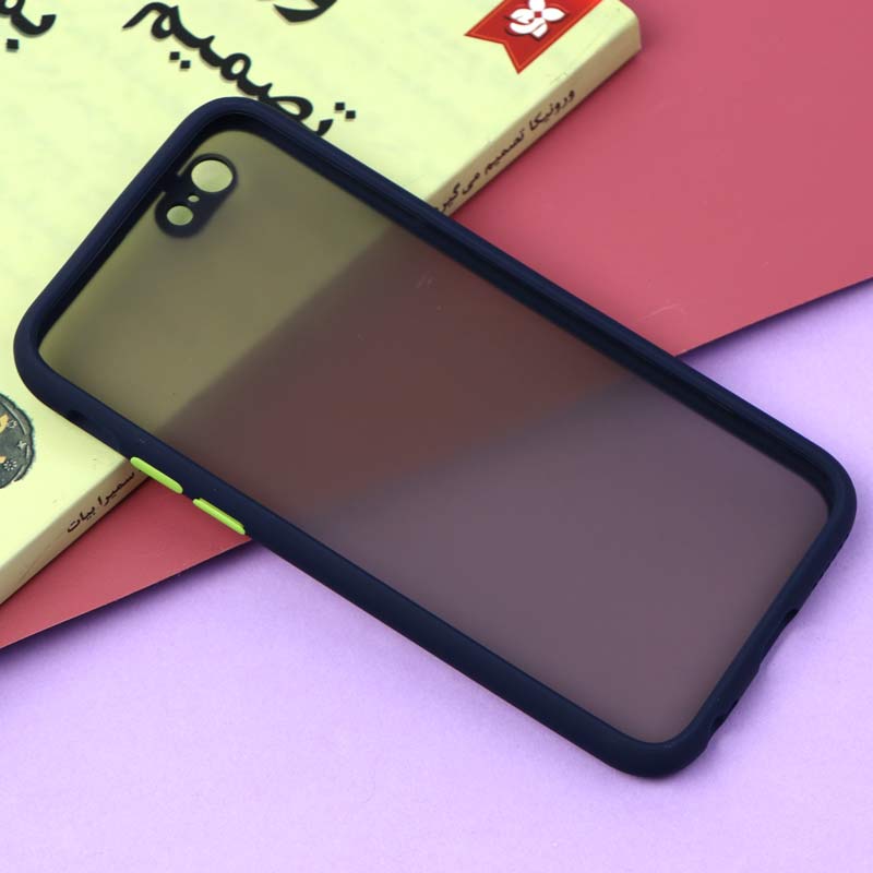 قاب PC مات محافظ لنز دار iPhone 6/6s