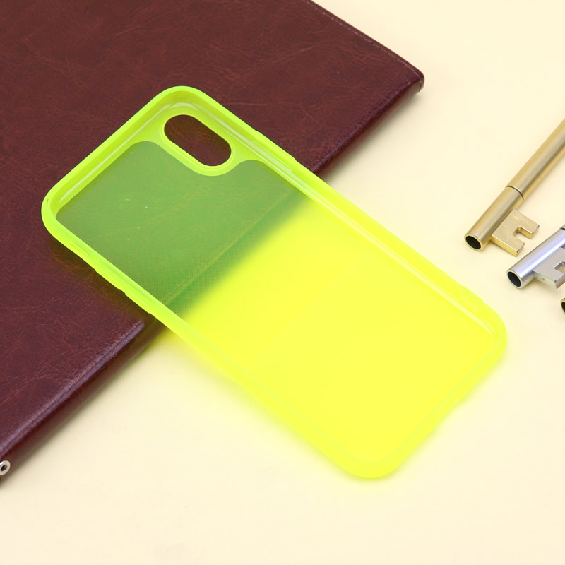 قاب ژله ای شبرنگ آیفون iPhone X/XS