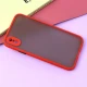 قاب PC مات محافظ لنز دار iPhone X/XS