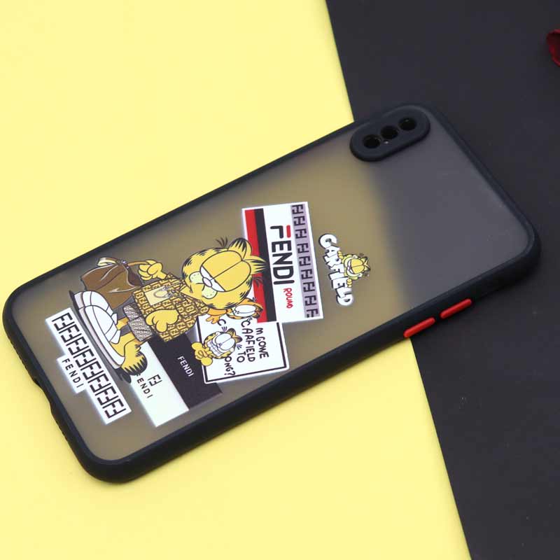 قاب PC مات طرحدار iPhone XS Max کد5