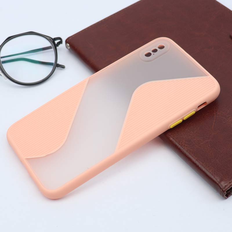 قاب PC مات طرح S محافظ لنز دار iPhone XS Max