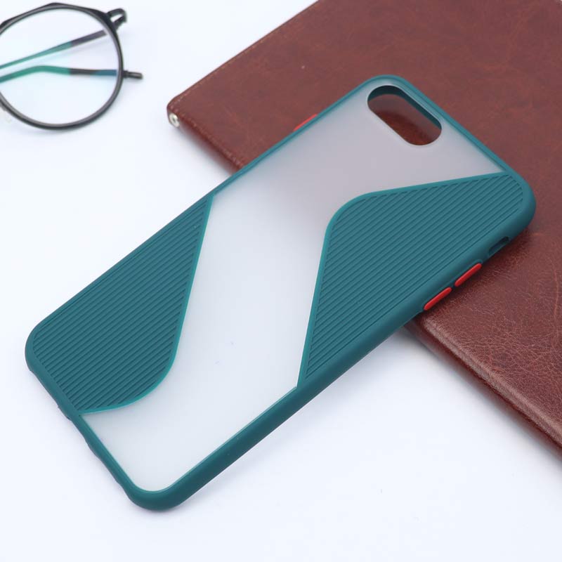 قاب PC مات طرح S محافظ لنز دار iPhone 6 Plus / 7 Plus / 8 Plus