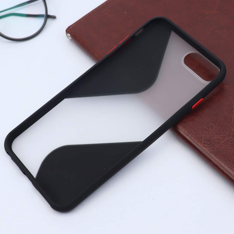 قاب PC مات طرح S محافظ لنز دار iPhone 6 Plus / 7 Plus / 8 Plus