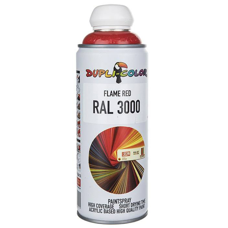 اسپری رنگ قرمز Dupli-Color RAL 3000 400ml