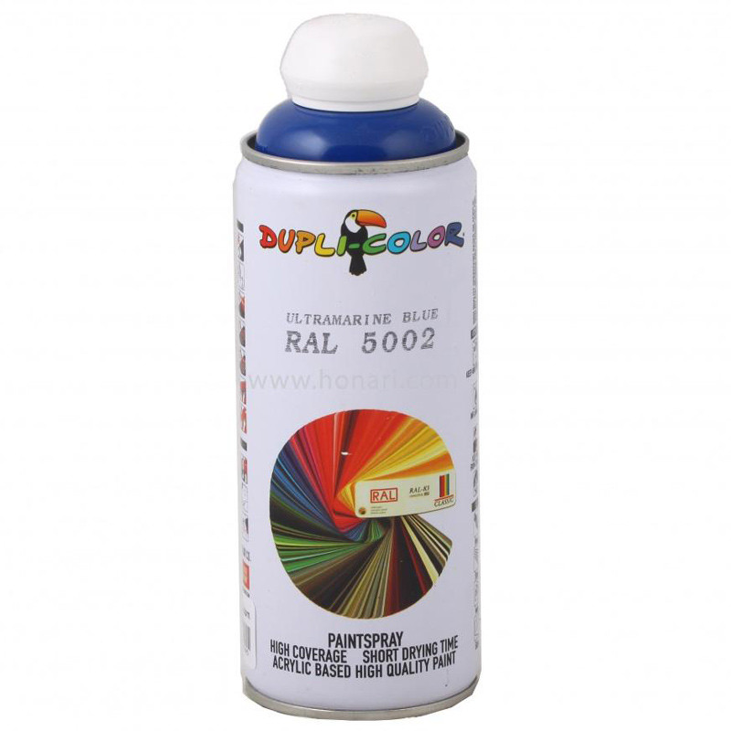 اسپری رنگ آبی سیر Dupli-Color RAL 5002 400ml
