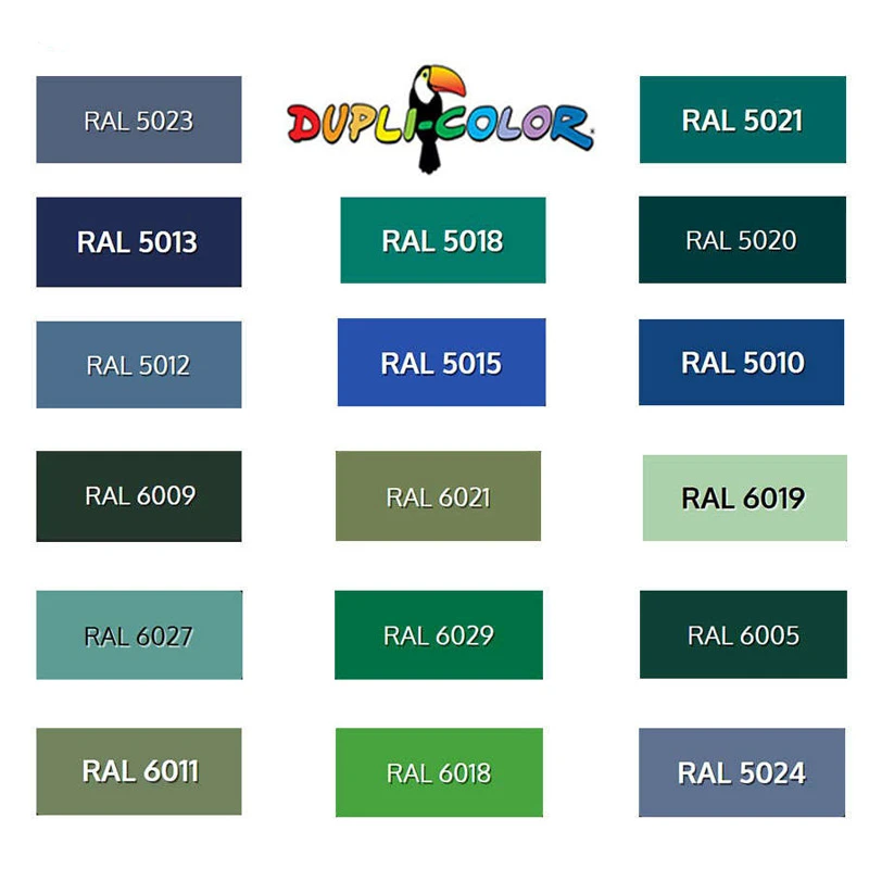 اسپری رنگ آبی کبالت Dupli-Color RAL 5013 400ml