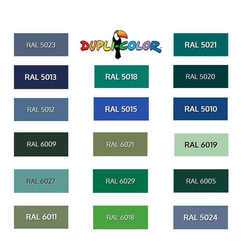 اسپری رنگ سبز Dupli-Color RAL 6005 400ml