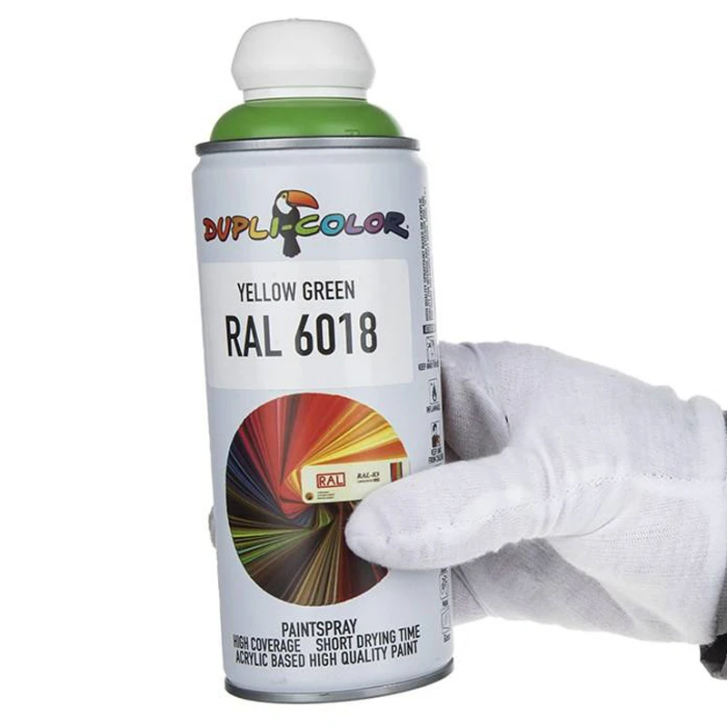 اسپری رنگ سبز Dupli-Color RAL 6018 400ml