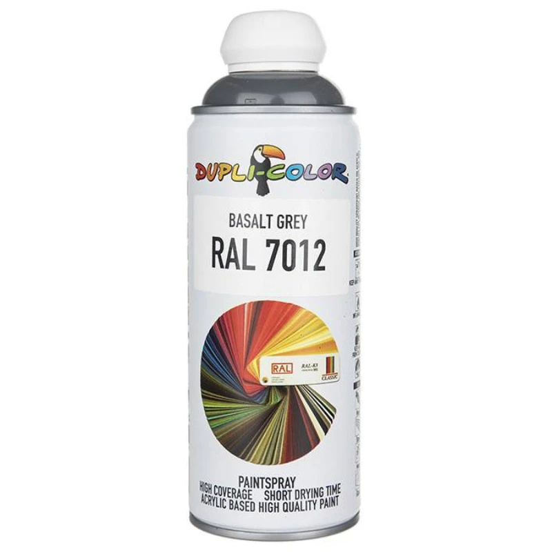 اسپری رنگ خاکستری Dupli-Color RAL 7012 400ml