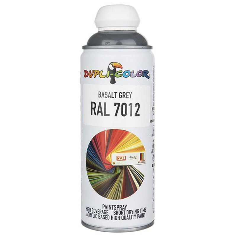 اسپری رنگ خاکستری Dupli-Color RAL 7012 400ml