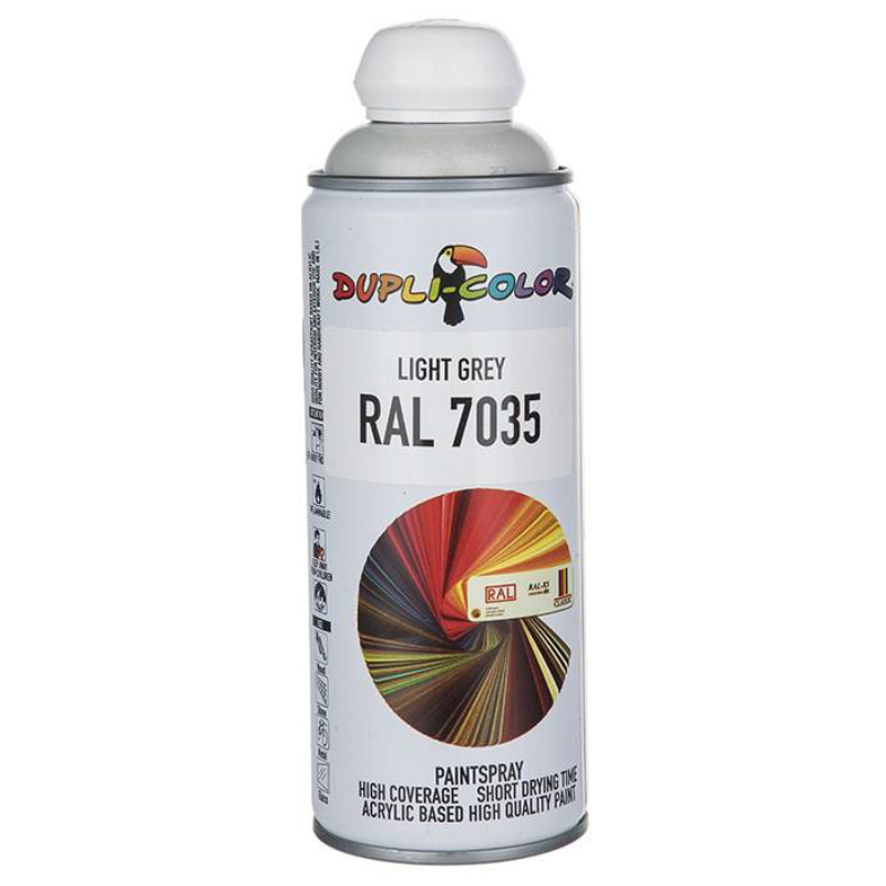 اسپری رنگ خاکستری روشن Dupli-Color RAL 7035 400ml